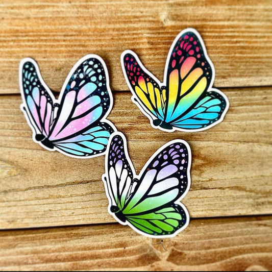 Any Flag Butterfly Sticker